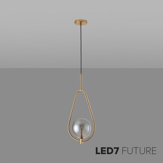 Loft Industry Modern - Brass Loop